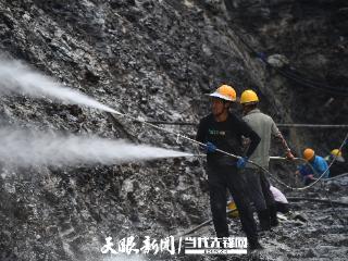 花滩子水库大坝基础固结灌浆 隧洞开挖过半｜大抓项目看进度