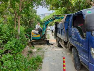 济南市中区十六里河街道：持续推进“三小一堆”治理工作