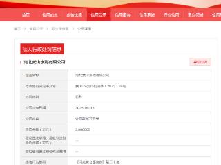 河北武山水泥被罚：放行违法超限超载货运车辆驶出其经营场所