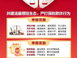 亚太财险山东分公司启动理赔人员“廉洁自律、举报有奖”专项监督活动