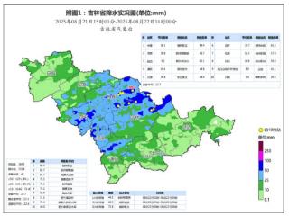 22日夜间到23日，吉林省局地还有雨