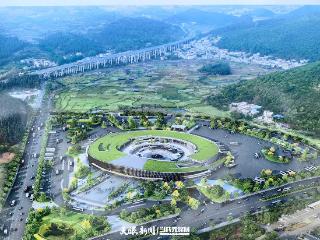 黄果树游客服务中心项目预计国庆节投用｜大抓项目看进度