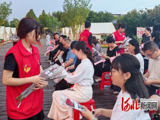 邯郸磁县开展“我在磁县新时代文明实践中心过七夕”主题活动