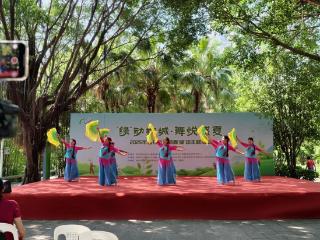 2025年广场舞 “绿”动主题活动在白马河公园举办