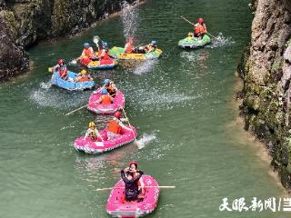 沉浸式体验南江大峡谷漂流：比过山车刺激，比空调房凉快