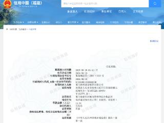 厦门路桥建设集团因违法建设被罚