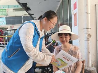 网格员化身“安全宣传员” 织密辖区防溺水“安全网”