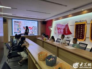 潍坊市寒亭区寒亭街道用画笔勾勒文明新风