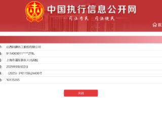 同德化工成被执行人，执行标的超千万