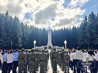 白山市举行纪念中国人民抗日战争暨世界反法西斯战争胜利80周年群众性活动