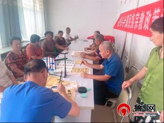 “一笔一划 书写心灵”——德州天衢新区抬头寺镇书法体验活动墨香四溢