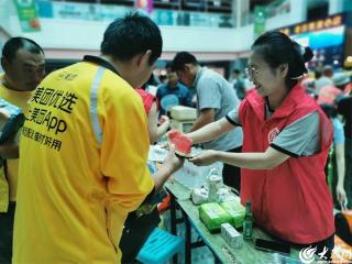夏津县：49处“送清凉”志愿服务站点为户外劳动者撑起“遮阳伞”