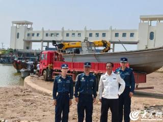 伏季休渔尾声 东营海警局垦利工作站持续严打非法捕捞