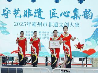 2025年霸州市非遗文创大集举办