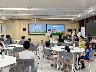 烟台市烟台山医院“收心班”来啦！帮娃元气满满迎开学