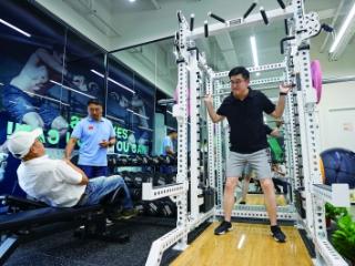 青奥运动健康中心在绿博园启动