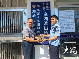 安徽南陵发现国家一级保护动物穿山甲
