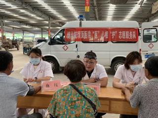 医疗惠民暖人心 烟台毓璜顶医院志愿服务队走进张格庄镇开展义诊活动
