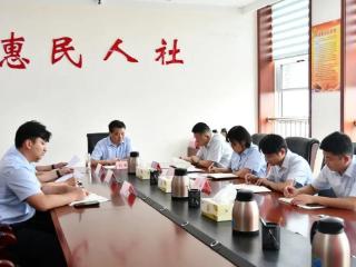 惠民县人社局召开就业人才重点工作推进会