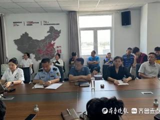 滕州市康复医院走进滕州传化公路港物流有限公司开展健康宣教