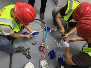 赛场砺锋芒 菏泽联通应急比武筑牢通信“动力防线”