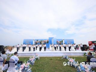 全城祝福！爱心企业助力烟台集体婚礼，“益”起为爱添彩