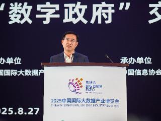 【2025数博会】国家信息中心张立峰：数字政府建设必须使用AI、拥抱AI、面对AI