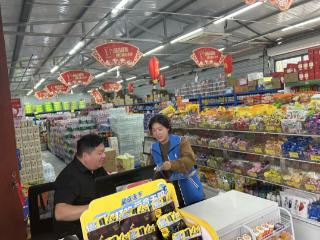 安居街道居礼社区开展反诈宣传活动