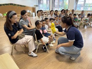 暖心相伴 快乐启航 济南市历下区第三实验幼儿园伴山居园举办小班新生试园活动