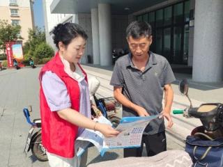 青岛西海岸新区张家楼街道：网格员深入网格“送清凉” 安全用电知识送进千家万户