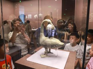 组图：西汉海昏侯刘贺墓出土文物在临沂展出