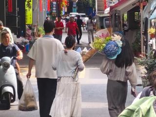 合肥七夕鲜花市场，主打简约创意