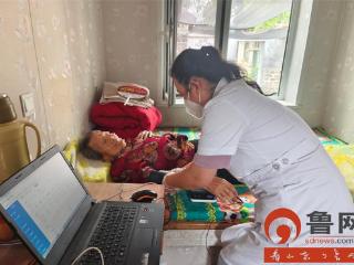 体检送健康 情暖老党员——烟台市蓬莱区北沟卫生院开展老党员入户查体活动