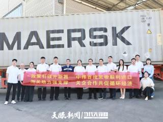助力国内资源格局优化！中伟股份全国首批进口再生黑粉顺利通关抵黔