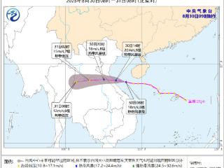 今晨8时第14号台风“蓝湖”生成