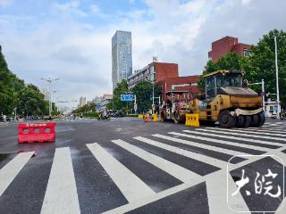 蚌埠市胜利路改造中段基本完成 机动车道9月1日正式开放通行
