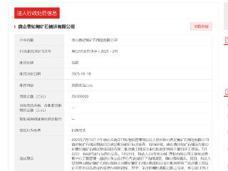 未批先建！唐山曹妃甸矿石储运有限公司被行政处罚