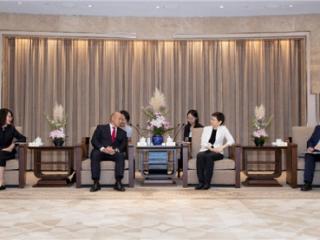 上海市副市长刘多会见安斯泰来首席财务官北村淳