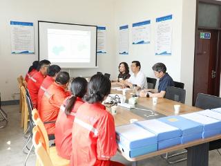省地质工会到山东省地矿局七队开展慰问活动