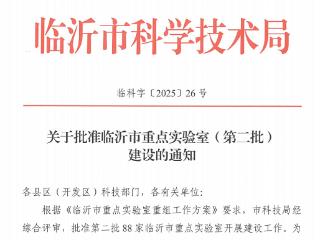 临沂科技职业学院市重点实验室获批建设