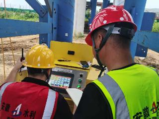 淮桐高速合肥段01标建设全面驶入“快车道” 　
