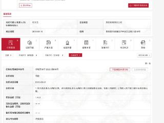 中国水电顾问集团崇阳新能源有限公司因违法占用土地被罚