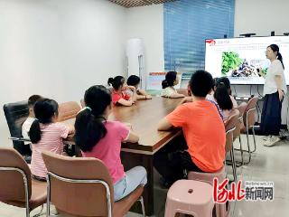 石家庄市裕华区文河社区组织辖区孩子开展爱国主题活动