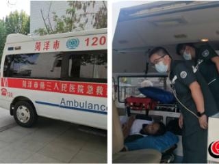 菏泽市三院全程守护菏泽一中新生军训 为青春保驾护航