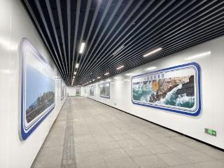逛小麦岛公园更方便啦！东海东路麦岛路地道东侧和南侧通道投入使用