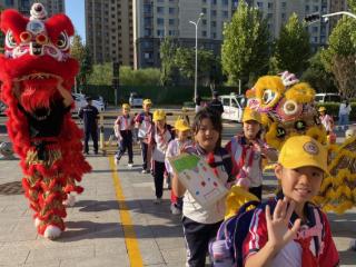 铭记历史传薪火，济南市槐荫区景新实验小学举行开学典礼