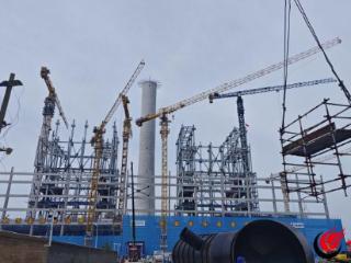 华能德州电厂2台660兆瓦热电联产项目建设正酣 年减碳80万吨惠及百万居民