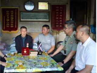 织金县人武部：走访慰问抗战老战士 致敬英雄传承红色基因