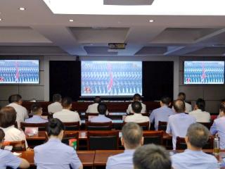 贵州司法行政戒毒系统集中收看九三阅兵直播盛况