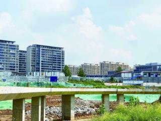 红山新城水景公园年底完成主体施工